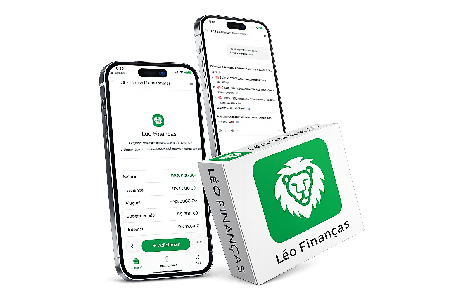 Léo Finanças — IA no celular